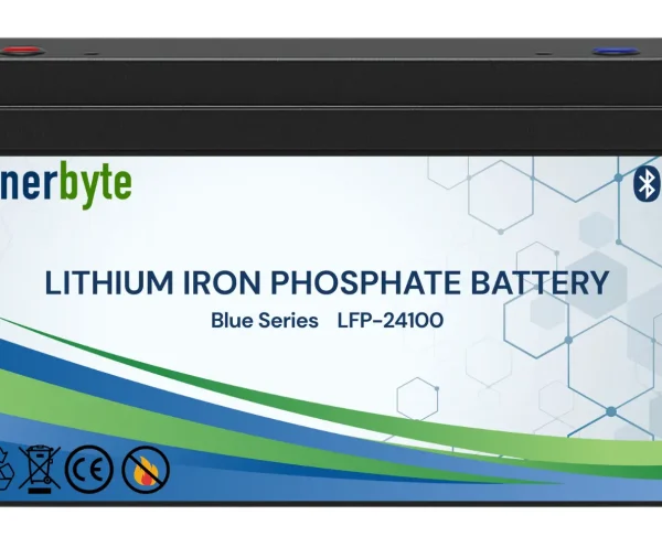 Enerbyte 24V 100Ah LiFePO4 Solar Battery – High Efficiency Lithium Battery for Solar & Backup Systems in Pakistan