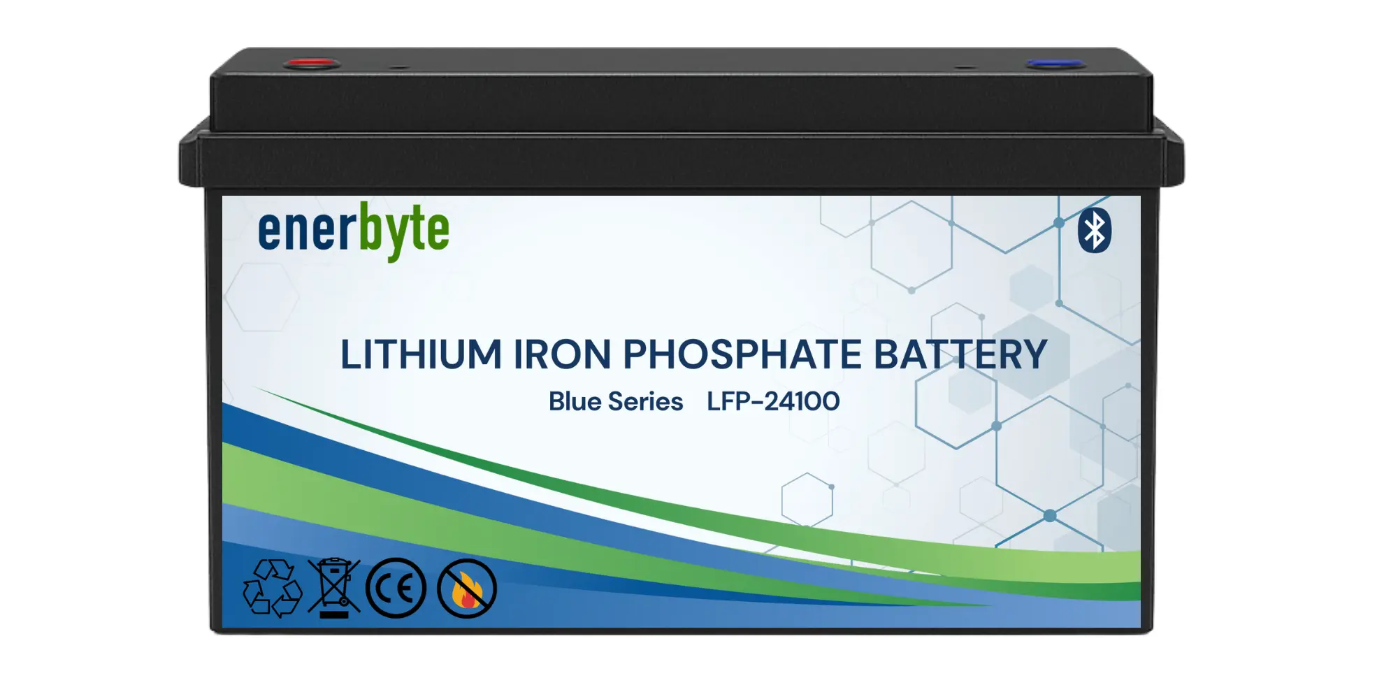 Enerbyte 24V 100Ah LiFePO4 Solar Battery – High Efficiency Lithium Battery for Solar & Backup Systems in Pakistan