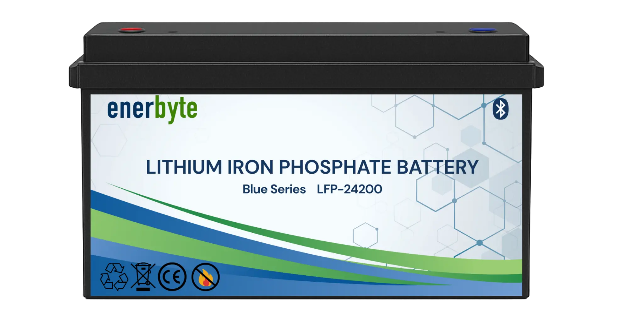 Enerbyte 24V 200Ah LiFePO4 Solar Battery – High Capacity 5.12kWh Lithium Battery for Solar & Backup Systems in Pakistan