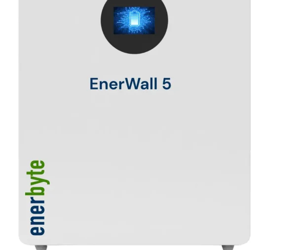 Enerbyte Enerwall 51.2V 100Ah LiFePO4 Battery – 5.12kWh High Voltage Lithium Solar Battery for Hybrid Systems in Pakistan